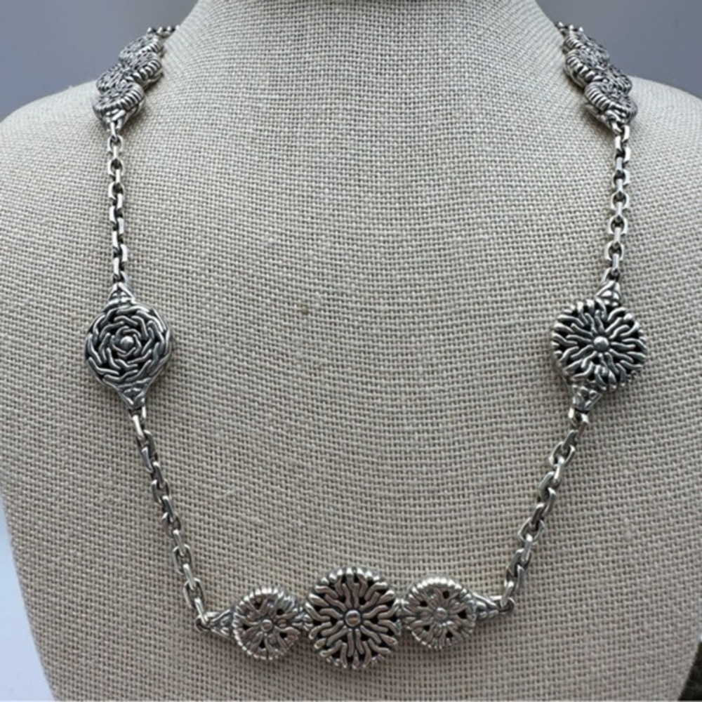 John Hardy Sterling Silver Radial Palu 18”Necklace. Excellent Condition - Picture 6 of 6